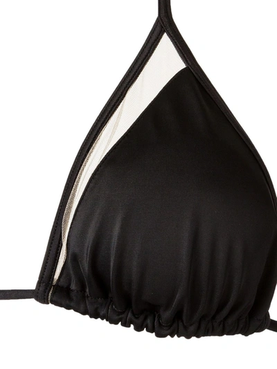 Brigitte Triangle Bikini Set In Black