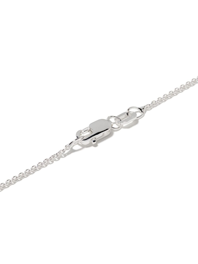 Shop Le Gramme Rond 1.1 Necklace In Silver