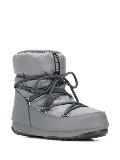 Moon Boot Protecht Low Snow Boots In Grey
