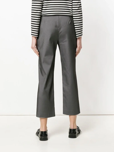 Pre-owned Dolce & Gabbana Cropped Trousers In Grey