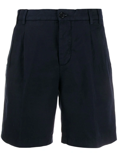 Shop Aspesi Classic Tailored Shorts In Blue