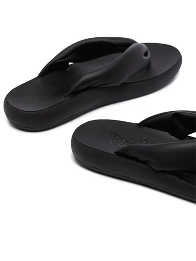 Shop Ancient Greek Sandals Charys Comfort Flip-flops In Schwarz