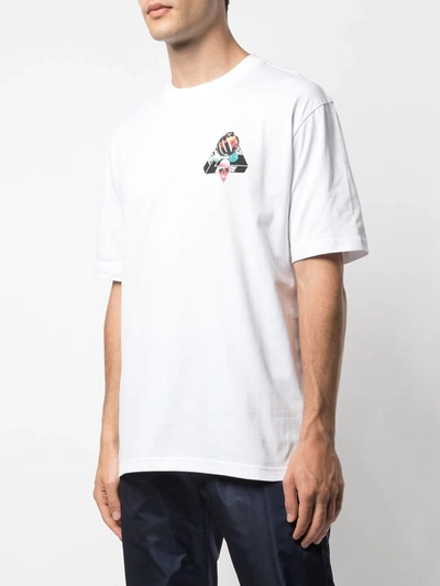 Shop Palace Sans Ferg Graphic-print T-shirt In White