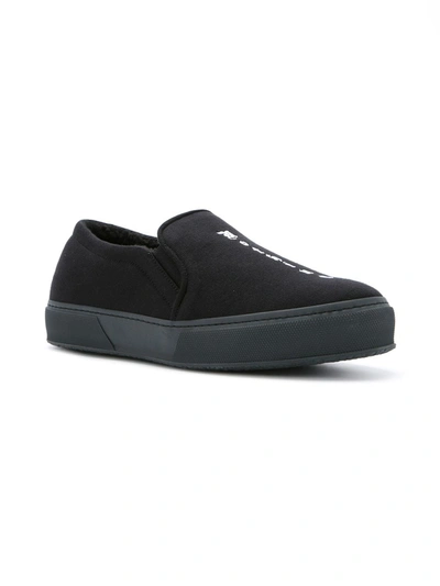 Shop Joshua Sanders Nothing More Skate Shoes In Black