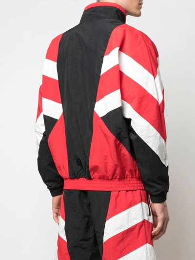 Shop God's Masterful Children Superstar Stripe Jacket In Red