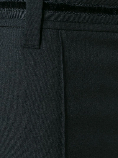 Shop Marc Jacobs Tailored Wool Trousers In Black