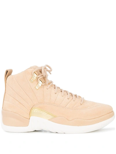 Shop Nike Air Jordan 12 Retro "vachetta Tan" Sneakers In Neutrals