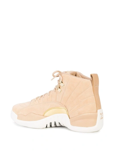 Shop Nike Air Jordan 12 Retro "vachetta Tan" Sneakers In Neutrals