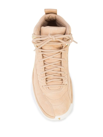 Shop Nike Air Jordan 12 Retro "vachetta Tan" Sneakers In Neutrals