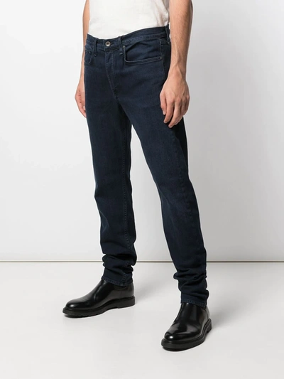 Shop Rag & Bone Fit 2 Mid-rise Straight-leg Jeans In Blue