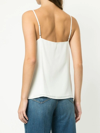 Shop L Agence V-neck Camisole In White