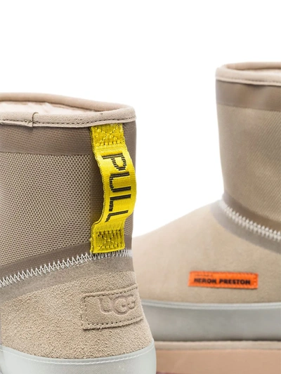 Shop Heron Preston X Ugg Tech Custom Boots In Brown