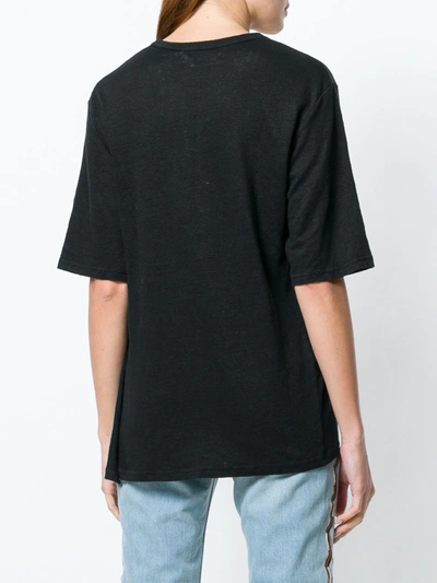 Shop Isabel Marant Étoile Kuta T-shirt In Black