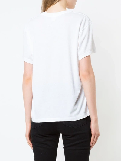Shop Re/done Girlfriend T-shirt In White