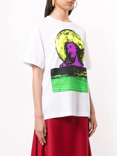 Shop Undercover Oversized T-shirt In White