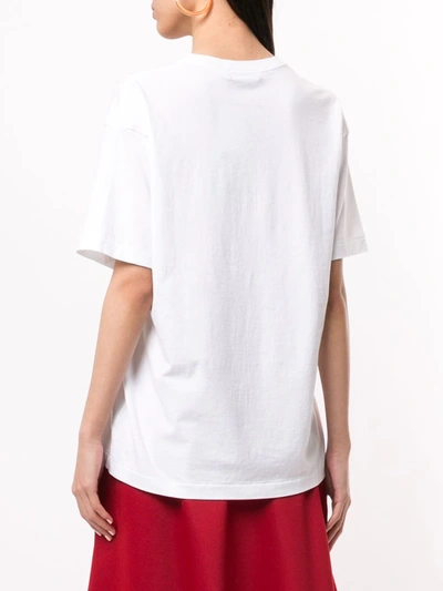 Shop Undercover Oversized T-shirt In White