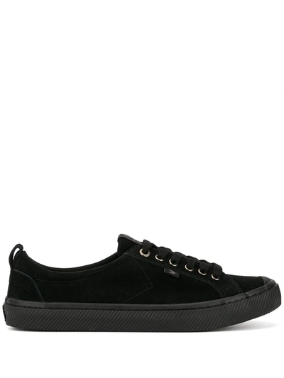 Shop Cariuma Oca Suede Low-top Sneakers In Black