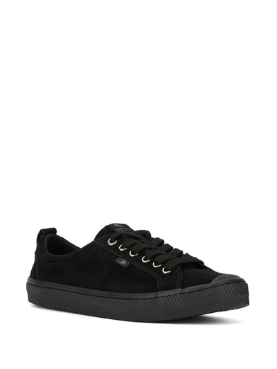 Shop Cariuma Oca Suede Low-top Sneakers In Black