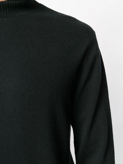N•peal Turtleneck Fine-knit Jumper In Black