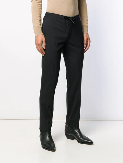 Shop Sandro Alpha Trousers In Black