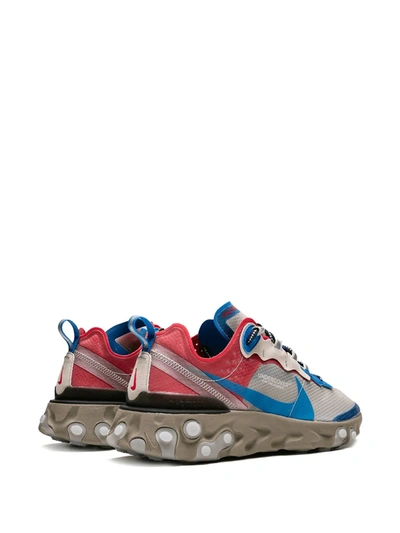 Shop Nike Undercover X  React Element 87 Sneakers In Neutrals
