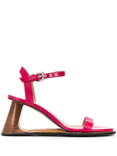 Shop Marni 85mm Reverse Sole Sandals In Pink