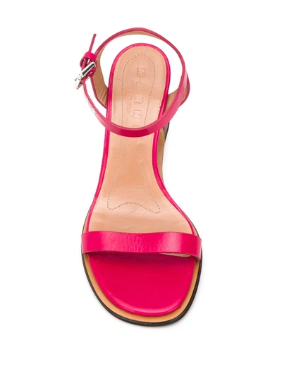 Shop Marni 85mm Reverse Sole Sandals In Pink