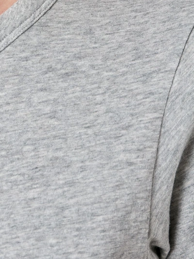 Rag & Bone Crew Neck Shortsleeved T-shirt In Grey