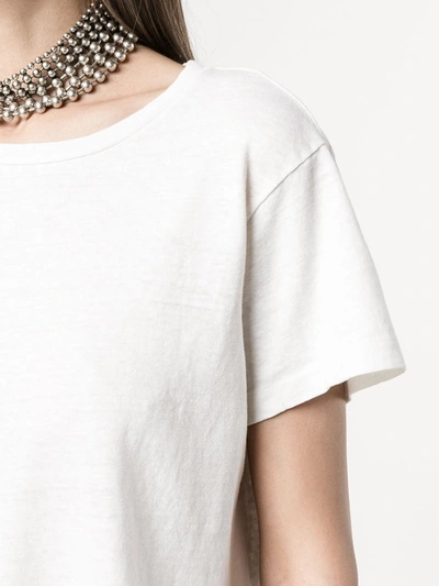 Re/done Micro Tee In White