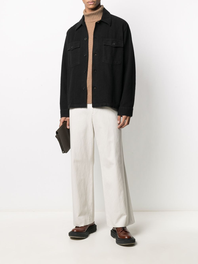 Our Legacy Black Evening Coach Jacket In 黑色