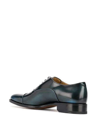 Shop Scarosso Lorenzo Oxford Shoes In Blue