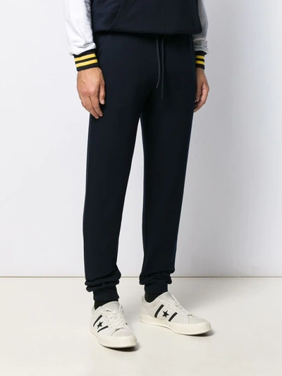 Shop Paul & Shark Classic Track Trousers In Blue
