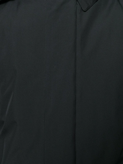 Herno Detachable Hooded Coat In Black