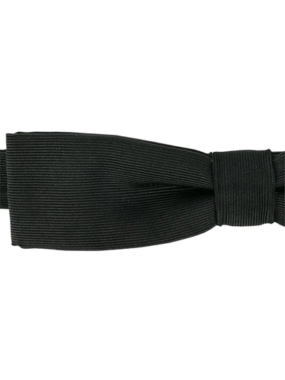 Dsquared2 Clip-on Slim Bow Tie In Black