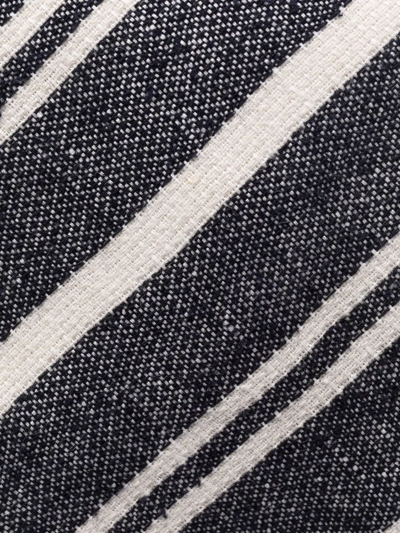 Brunello Cucinelli Diagonal Stripes Tie In Blau