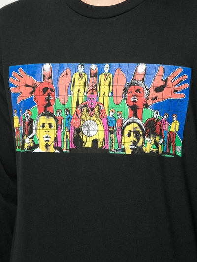 Shop Supreme X Gilbert & George Death After Life T-shirt In Black