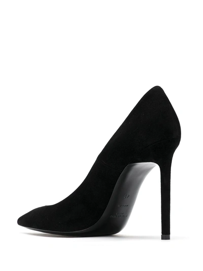 Shop Saint Laurent Zoe High Heeled Pumps In Black