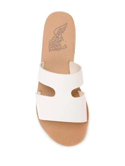 Shop Ancient Greek Sandals 'apteros' Sandals In White