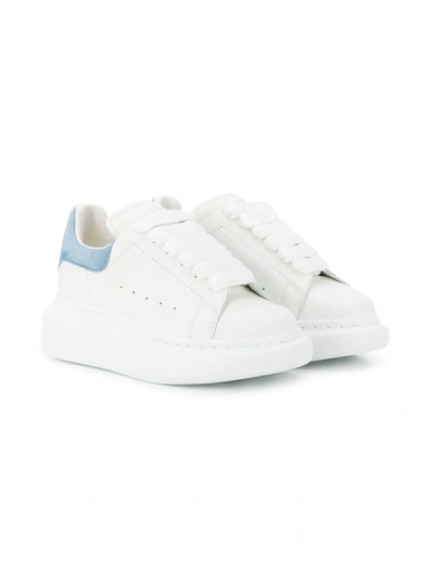 Shop Alexander Mcqueen Extended Sole Oversized Sneakers In White