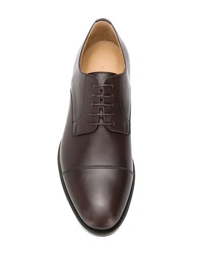 Shop Scarosso Derby Shoes In Brown