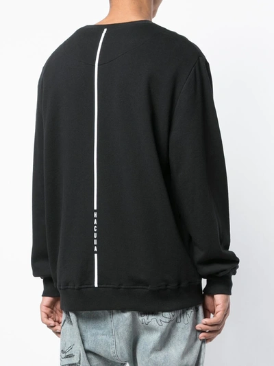 Haculla Rainbow Love Sweatshirt In Black