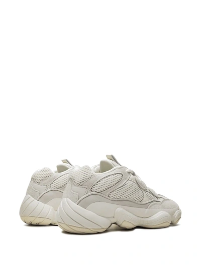 Shop Adidas Originals Yeezy 500 'bone White' Sneakers