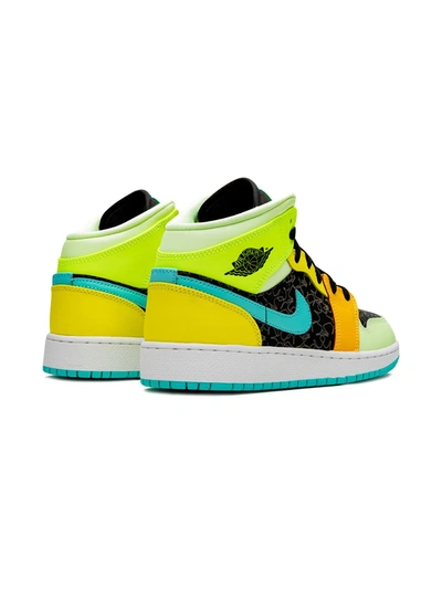 Jordan Air  1 Mid Se Big Kids' Shoe In Black