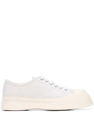 Shop Marni Pablo Low-top Sneakers In White