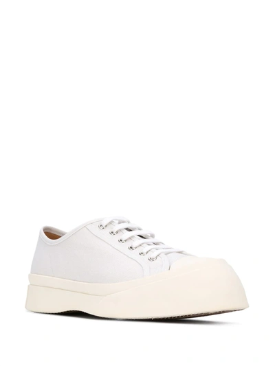 Shop Marni Pablo Low-top Sneakers In White