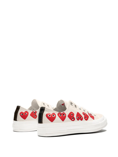 Shop Converse Chuck 70 Ox "multi Hearts White" Sneakers