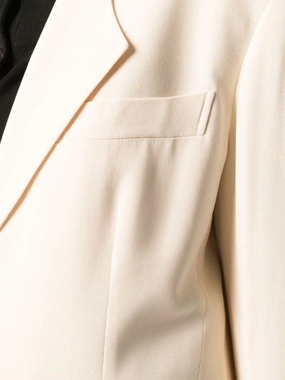 Pre-owned Moschino 1990's Tailored Blazer In Neutrals