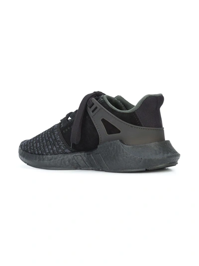 Adidas Originals Adidas Men's Eqt Boost Support 93/17 Casual Sneakers From Finish Line In Black