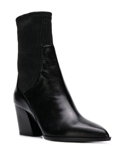 Shop Pierre Hardy Rodeo Ankle Boots In Black