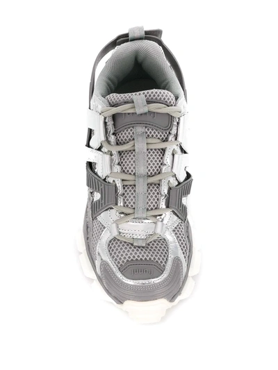 Shop Juunj Lace Up Sneakers In Grey